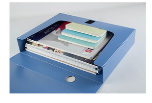 廣博WJ6753高質感A4檔案盒 專業辦公文件管理解決方案